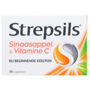 Strepsils Zuigtabletten Sinaasappel Vitamine C