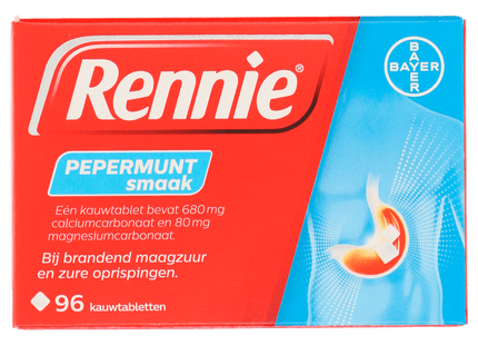 Rennie Stomach tablets peppermint