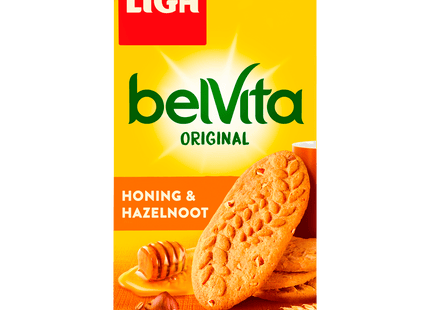 Liga BelVita koekjes honing en hazelnoot