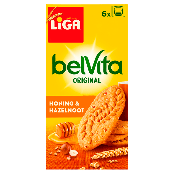 Liga BelVita koekjes honing en hazelnoot  Dutchshopper