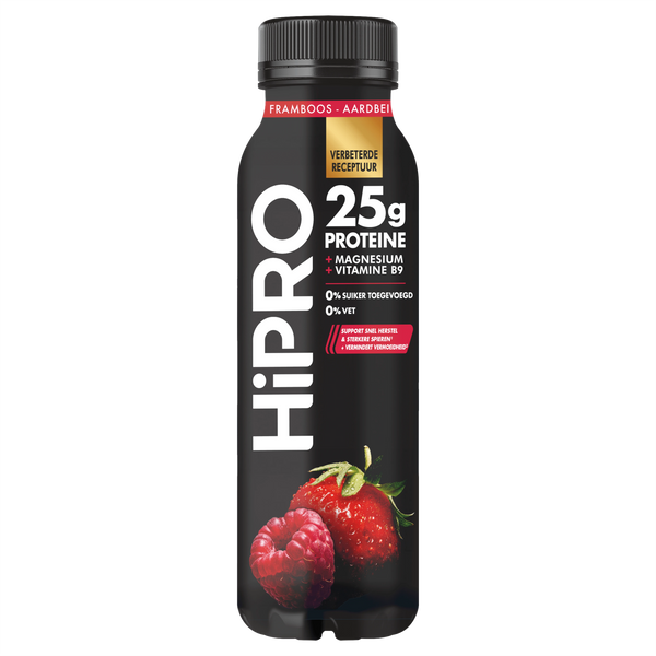 HIPRO Protein Drink Raspberry Strawberry
