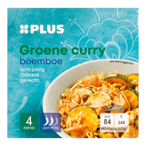 Boemboe groene curry