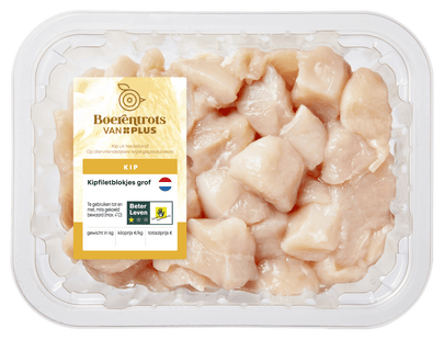 Boerentrots Kipfiletblokjes grof