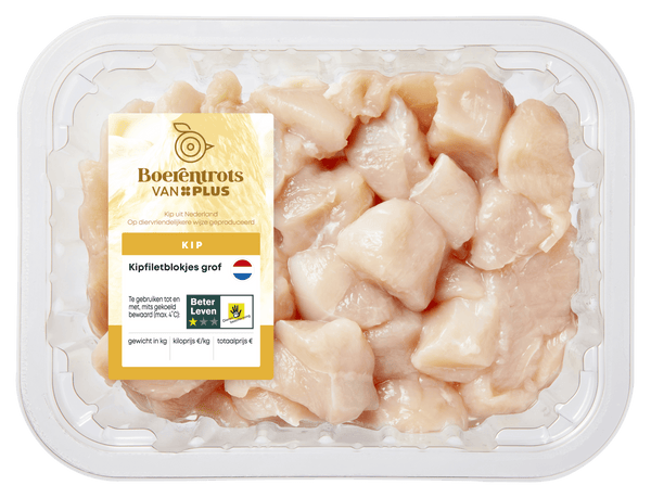 Boerentrots Kipfiletblokjes grof