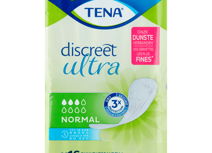 Tena Discreet mini sanitary towels