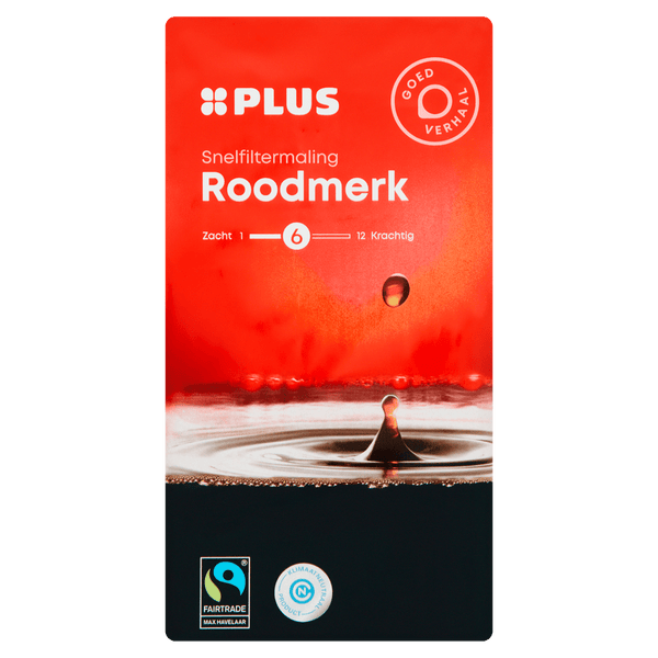 Roodmerk Filterkoffie Fairtrade