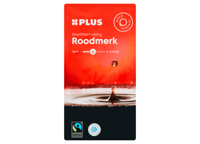 Roter Markenfilterkaffee Fairtrade