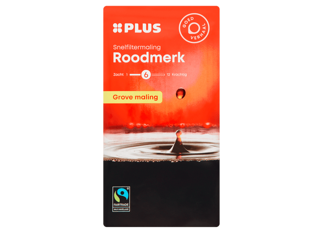 Roter Grobfilterkaffee Fairtrade