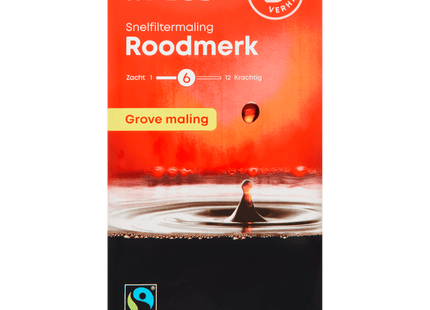 Rood Grove Filterkoffie Fairtrade