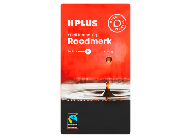 Roter Markenfilterkaffee Fairtrade