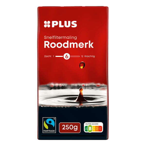 Roodmerk Filterkoffie Fairtrade
