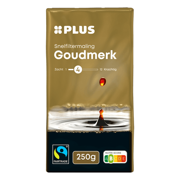 Goudmerk Filterkoffie Fairtrade
