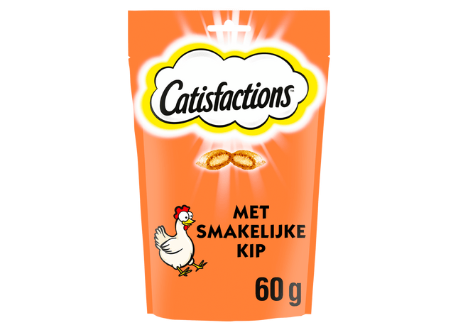 Catisfactions kattensnoepjes - Kip