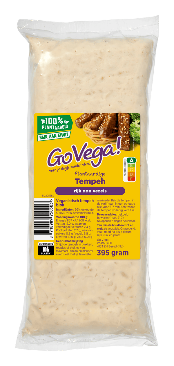 Go Vega Tempeh Naturel Blok
