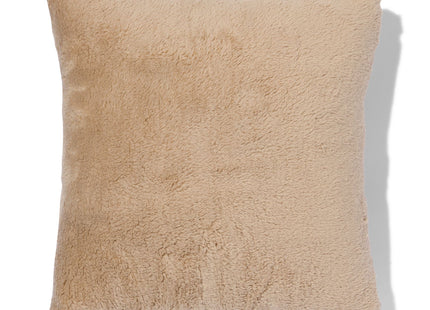 kussenhoes voor warmtekussen 50x50 teddy taupe