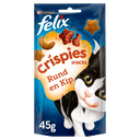 Felix Crispies kattensnacks rund & kip