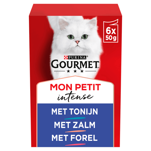 Gourmet Mon Petit Intense kattenvoer vis