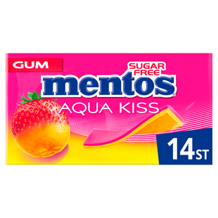 Mentos Gum strawberry manadarin