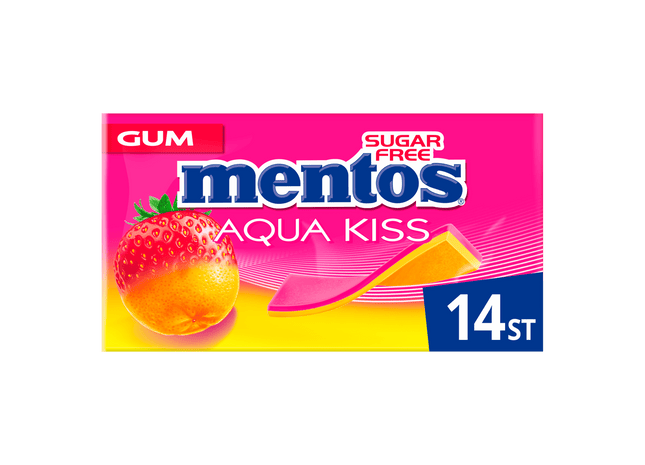 Mentos Gum strawberry manadarin
