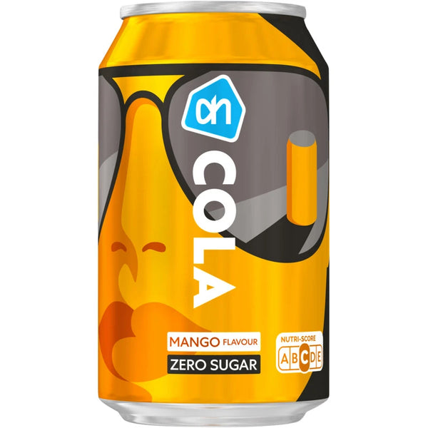 Cola zero sugar mango flavour