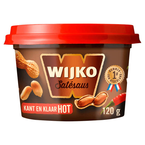 Wijko Satésaus hot kant en klaar