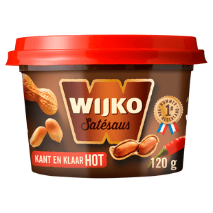 Wijko Satésaus hot kant en klaar