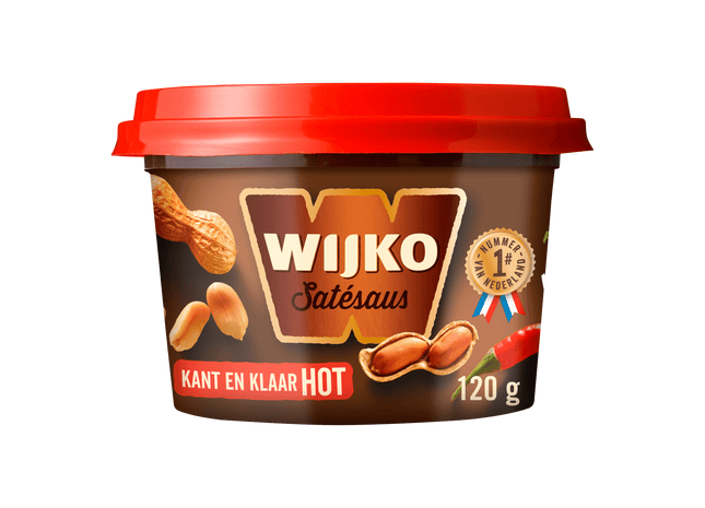 Wijko Satésaus hot kant en klaar