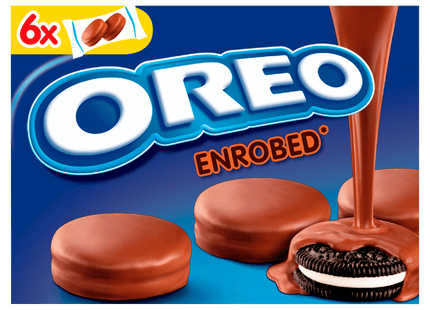 Oreo Cookies covered with milk chocolate