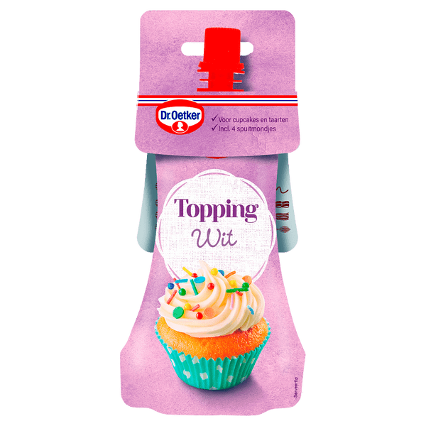 Dr. Oetker White Cake Decoration Topping