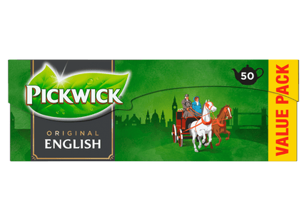 Pickwick English black tea (pot) value pack