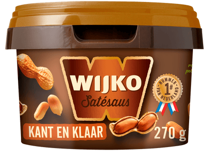 Wijko Satay sauce ready and ready