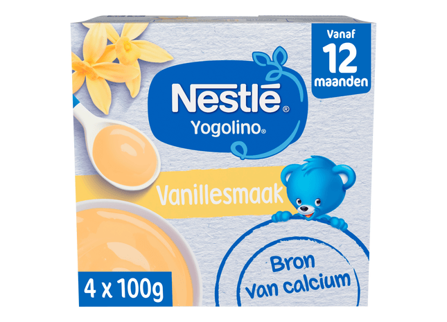 Nestlé 12+ Yogolino toetje vanille