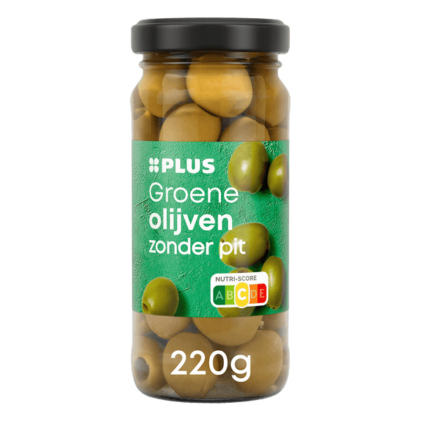 Grüne Oliven ohne Kern