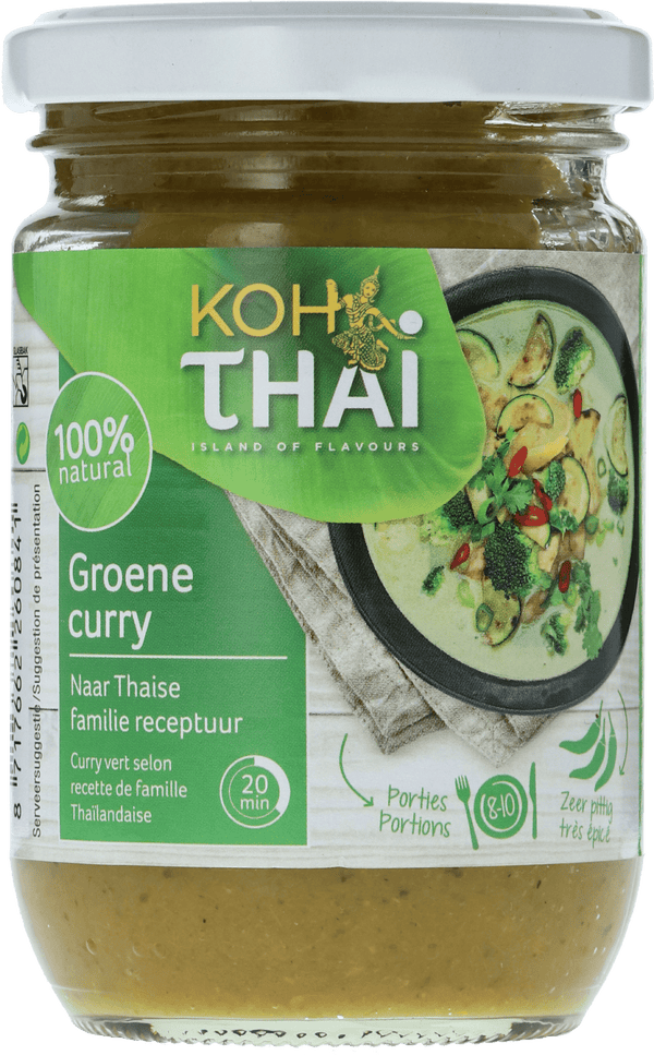 Koh Thai Curry pasta groen