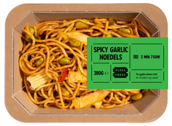 Plaza Foods Spicy garlic noedels