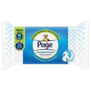 Seite abgeschlossen Feuchtes Toilettenpapier reinigen