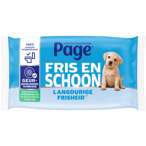 Page Compleet Schoon vochtig toiletpapier