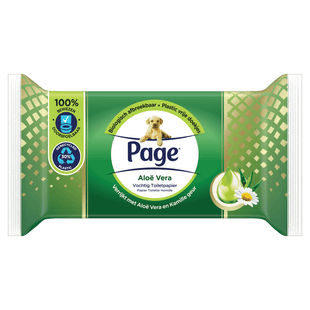 Page Aloë vera vochtig toiletpapier