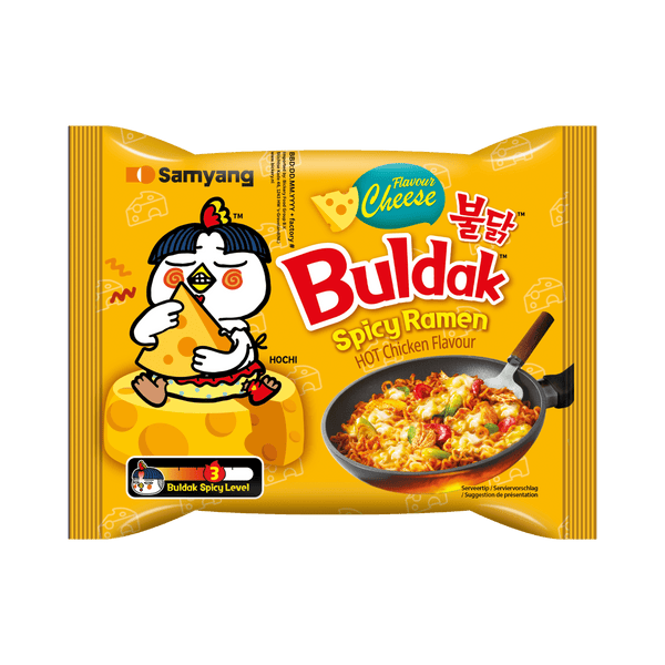Samyang scharfe Huhn-Käse Instant-Nudeln