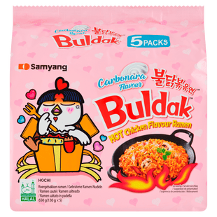 Samyang Hete kip carbonara Instant noedels