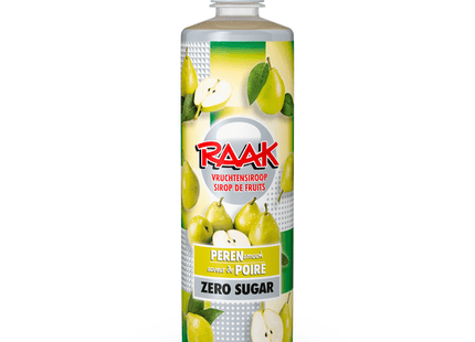 Raak Vruchtensiroop peer zero sugar