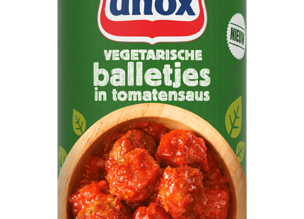 Unox Vega balls in tomato sauce