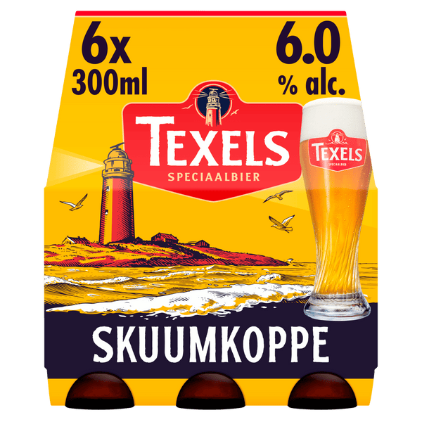 Texels Skuumkoppe Bierflasche