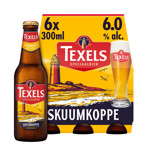 Texels Skuumkoppe Bierflasche