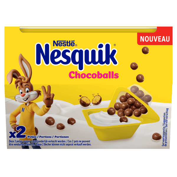 Nestlé Nesquik Chocoballs 2x 120g