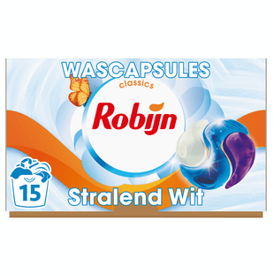 Robijn 3-in-1 classics capsules stralend wit