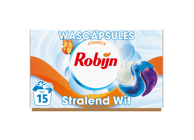 Robijn 3-in-1 classics capsules stralend wit