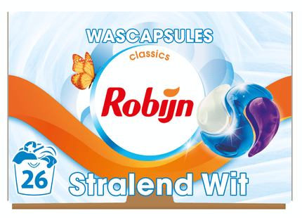 Robijn 3-in-1 classics capsules stralend wit