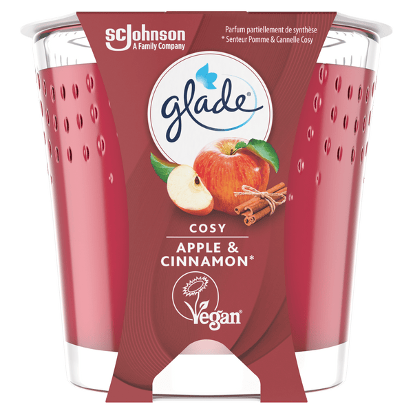 Glade by Brise Kerze - Gemütlicher Apfel & Zimt