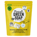 Marcel's Green Soap All-in-One Dishwasher Capsules